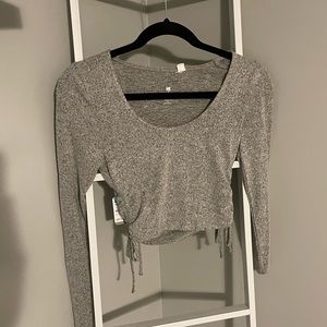 PacSun Cropped Long Sleeve Top